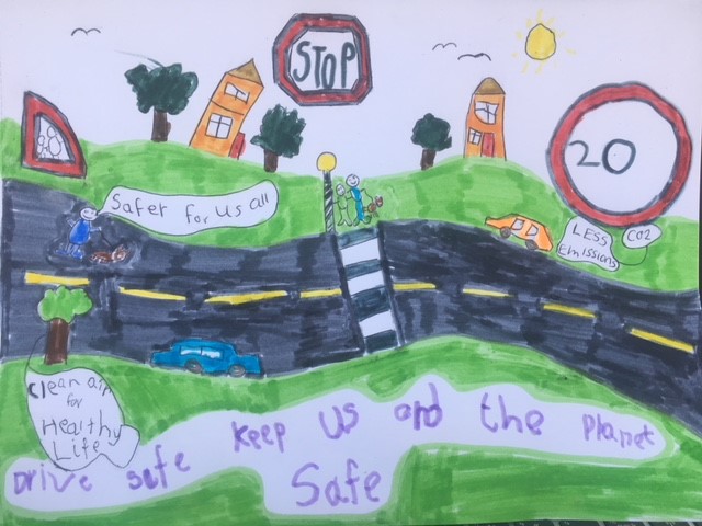 road safety for kids posters