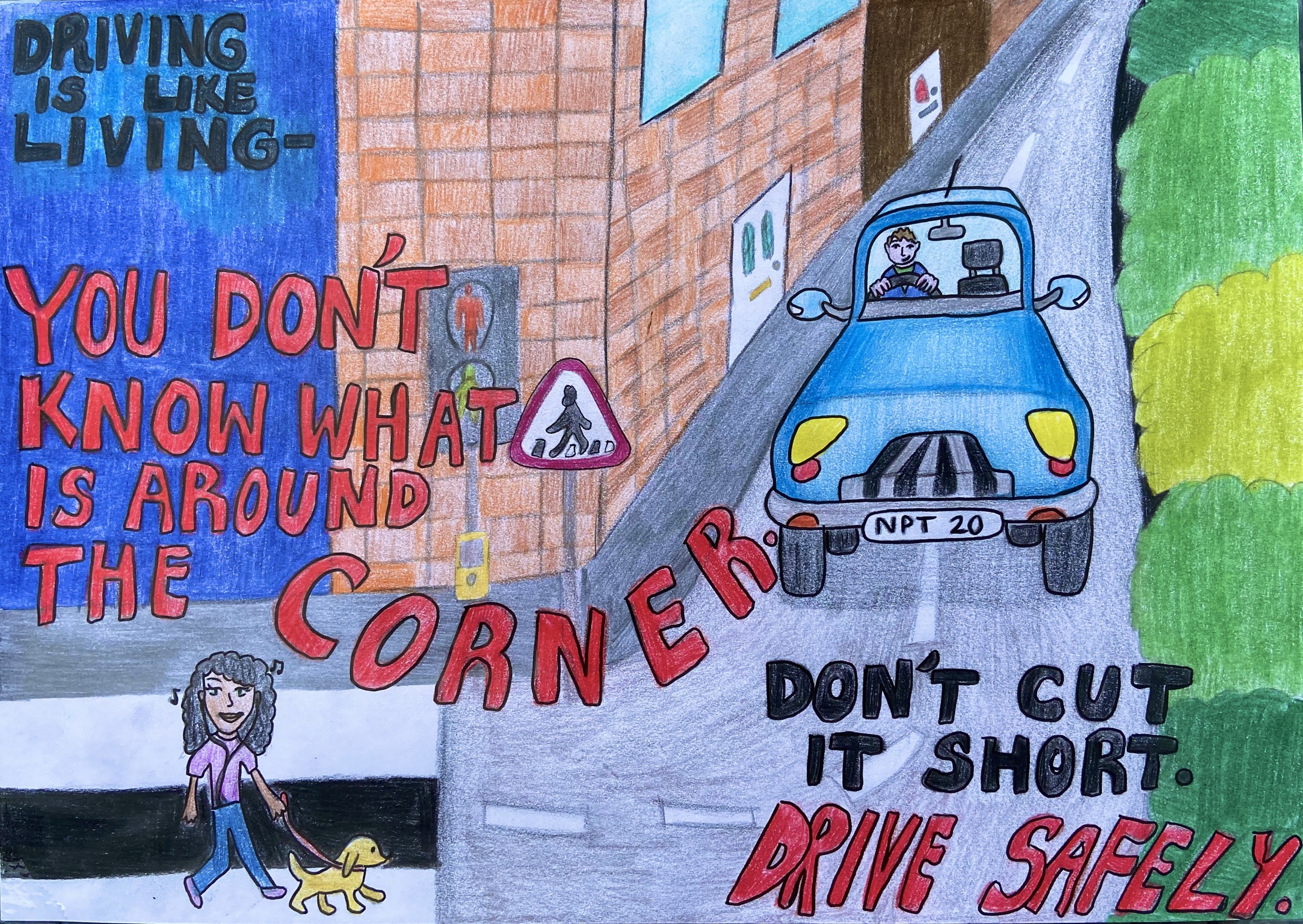 Road Safety Poster Making Drawing Drawing National Road Safety Poster Competition Virarozen