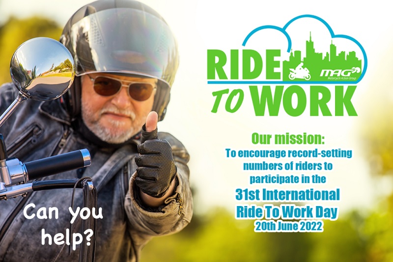 MAG sets out Ride to Work Day mission